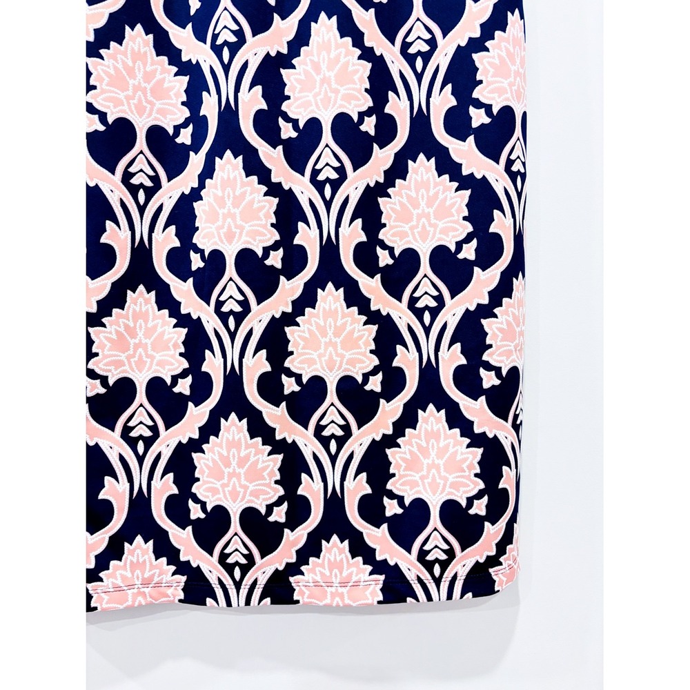 RONNIE NICOLE Navy floral sheath dress | Elegant Office | Size 14 - Picture 4 of 6